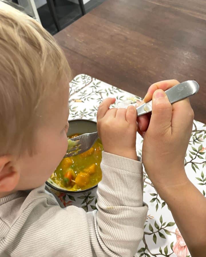 introducing solids using baby gaps